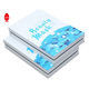 OEM Offset Printing Folded Packaging Box Duplex Board บรรจุภัณฑ์กระดาษพับ