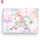 กล่องบรรจุภัณฑ์เครื่องสำอางกระดาษอาร์ตสี 250 แกรม ฟอยล์ทองชมพู