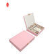 FSC Velvet Jewellery Organizer กล่องแสดงกล่องเครื่องประดับหนังสำหรับผู้หญิง