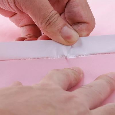 Carton SGS Recycled Kraft Mailers เป็นมิตรกับสิ่งแวดล้อม Pink Double Kraft Paper Bubble Mailers
