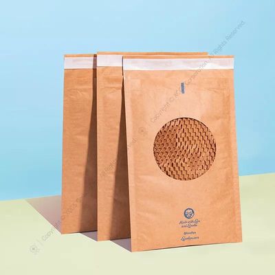 ซองจดหมาย กระดาษคราฟท์บุนวม Mailer SGS Kraft Biodegradable Bags